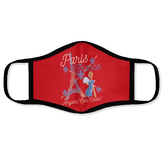 Ratatouille Remy Paris France Disney Disneyland 2023 Face Masks Disney Trip 2023
