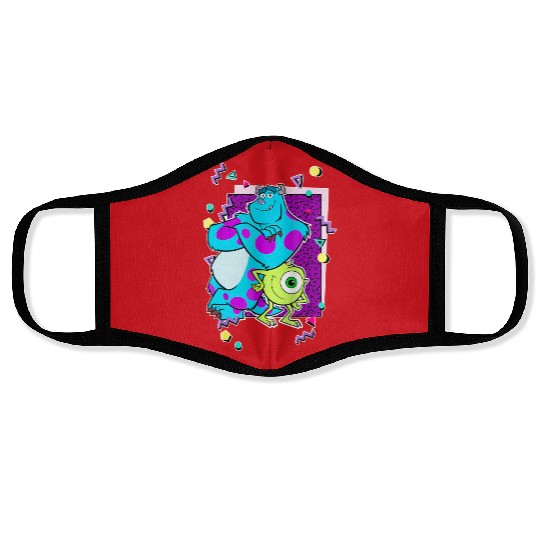 Monster Inc Face Masks, Disney Face Masks, 90s Disney Face Masks, Mike and Sully Face Masks, Monsters University Face Masks, Monsters Inc Family Face Masks
