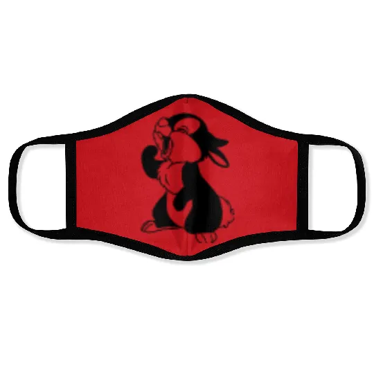 Disney Bambi Thumper Left Chest Face Masks