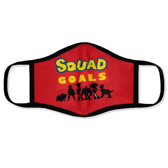 Squad Goals Toy Story Disney Face Masks, Matching Disney Face Masks, Disney vacation 2022 Toy Story Face Masks