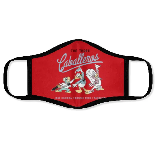 Disney The Three Caballeros Face Masks, Retro Disney The Three Caballeros