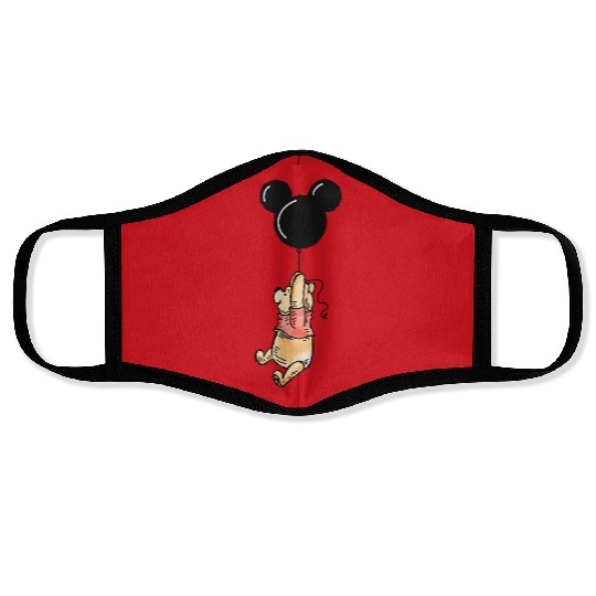 Retro Disney Winnie The Pooh Face Masks, The Pooh and Friends