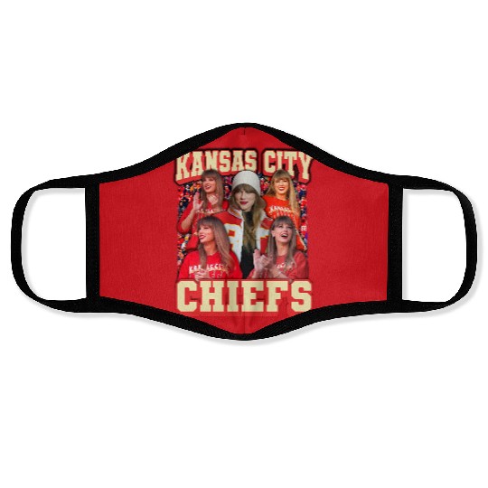 Discover Taylor Hearts Kelce in Chiefs , Traylor Swelce Taylor Version Fan Face Masks