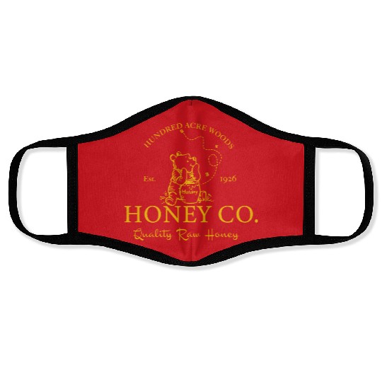 Winnie The Pooh Honey Co Face Masks, Disney Winnie Face Masks, Winnie The Pooh Face Masks, Winnie The Pooh Co Face Masks, Classic Pooh Bear Face Masks