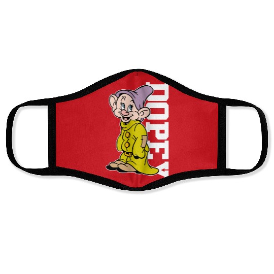 Disney Dopey Dwarf Portrait Face Masks, Snow White and Seven Dwarfs Face Masks