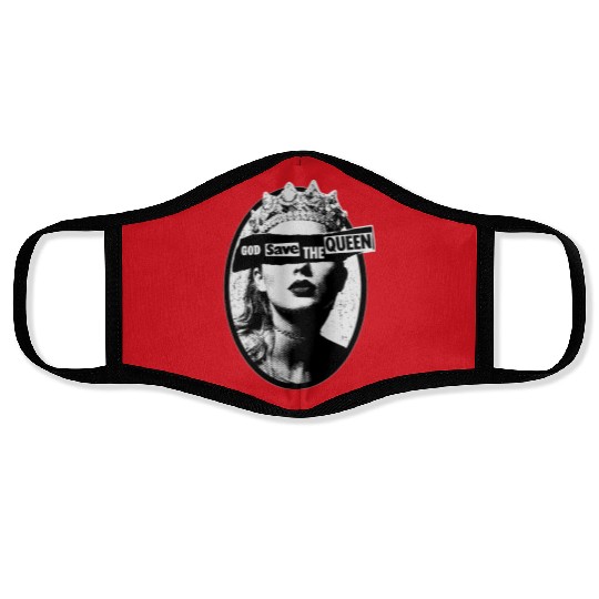 God Save The Queen Face Masks, Eras Tour Face Masks