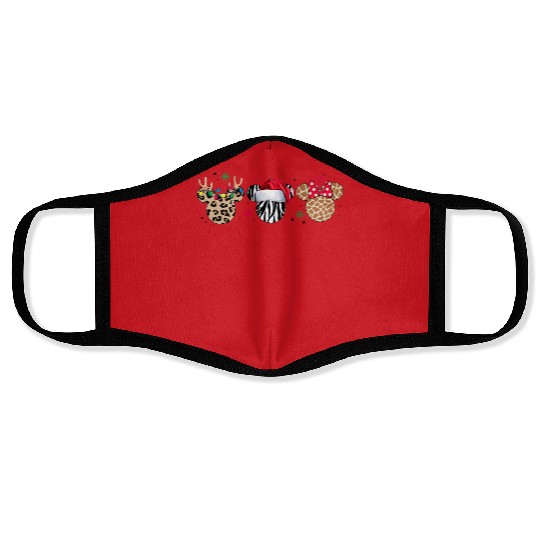 Animal Kingdom Christmas Face Masks, Disney Christmas Family Face Masks
