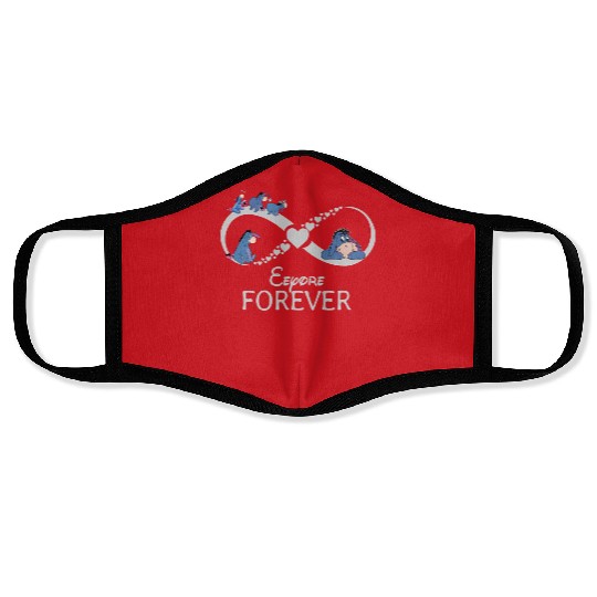 Eeyore Forever Face Masks, Winnie the Pooh Eeyore, Funny Disney Face Masks, Family Trip Matching Face Masks