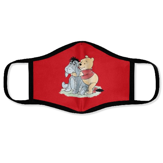 Pooh and Eeyore Face Masks, Winnie The Pooh, Disney Face Masks