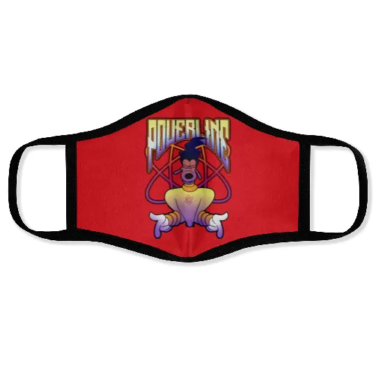 Disney Men's Goofy Movie, a Powerline Jam Face Masks