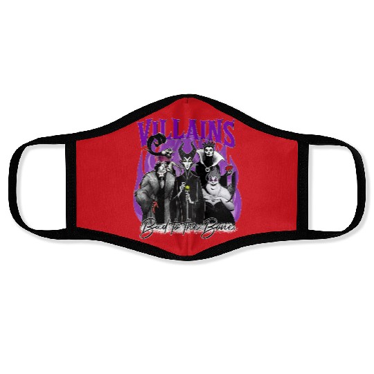 Disney Villains Face Masks, Bad Witches Club Face Masks, Disney Funny Villain