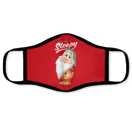 Disney Snow White And The Seven Dwarfs Always Sleepy Face Masks, WDW Magic Kingdom Disneyland Family Vacation Birthday Gift