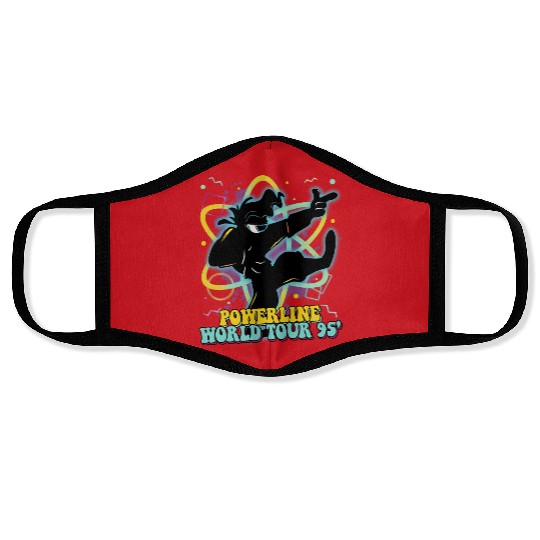 Goofy Movie Powerline Face Masks | A Goofy movie Face Masks | Disneyland Powerline Stand Out Tour Face Masks