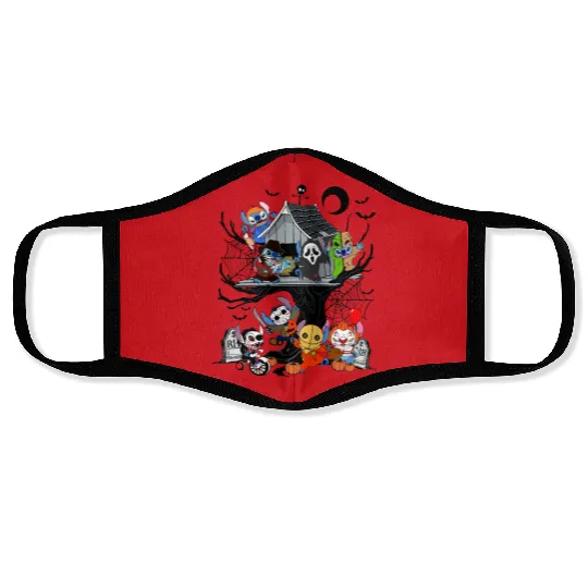 Disney Stitch Horror Halloween Face Masks
