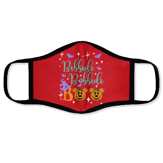 Bibbidi Bobbidi Boo Face Masks, Disney Cinde Face Masks, Halloween Matching Face Masks