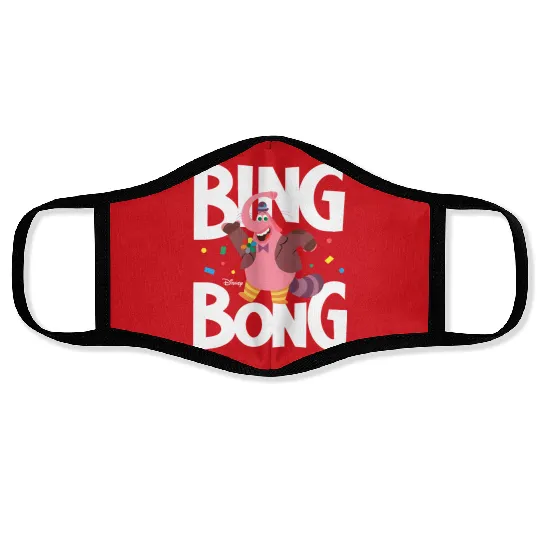 Cute Inside Out Bing Bong Disney Face Masks, Disney Inside Out Bing Bong Face Masks