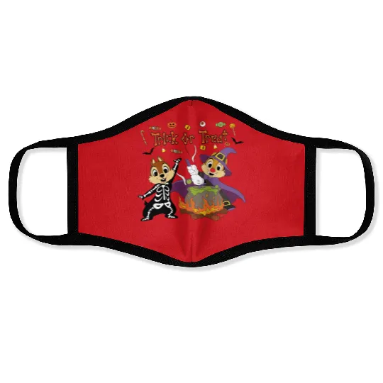 chip and dale Face Masks, chip and dale halloween, disney chip and dale halloween Face Masks, chip and dale, halloween Face Masks, , 121644