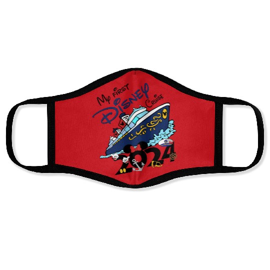 My First Disney Cruise 2024 Face Masks, Disney Family Cruise Face Masks