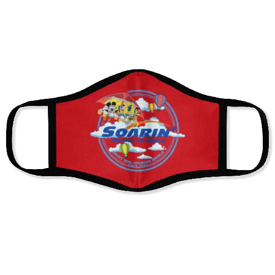 Discover Disney Mickey and Friends Soarin Around The World  Face Masks