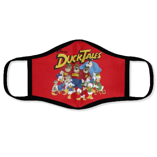Disney DuckTales Characters Classic Group Face Masks