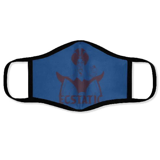 Disney Aladdin Jafar Lago Ecstatic Look Graphic Face Masks