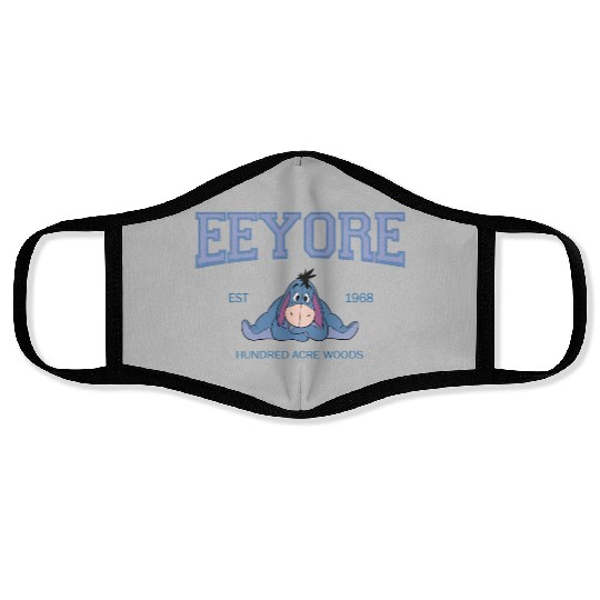 Winnie the Pooh Face Masks, Eeyore Face Masks, Disney Face Masks, Disneyland Face Masks, Disney World Face Masks