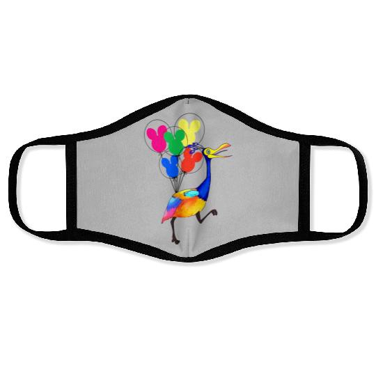 Disney Up Face Masks, Kevin Up Face Masks, Up Balloon Face Masks, Disney Balloon Face Masks