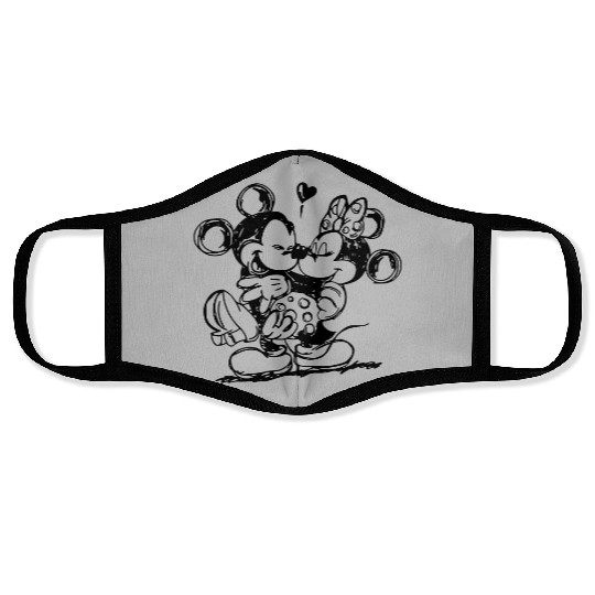 Mickey Love, Minnie Love Face Masks, Disney Love Face Masks, Minnie Mickey Face Masks, Cute Mickey, Cute Minnie Face Masks