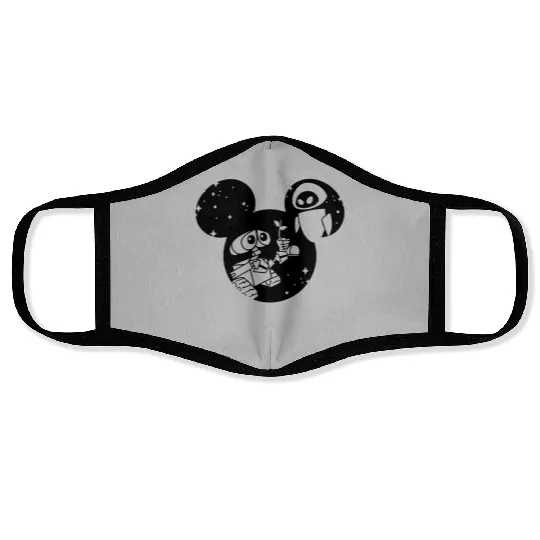 Cute Wall-E Face Masks, Disney Pixar Wall-E, Wall-E Space Race Visit Face Masks