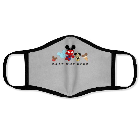 Spiderman Best Day Ever Face Masks, Baby Spiderman, Disney Snacks Face Masks