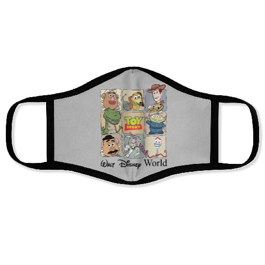 Toy Story Disneyworld Face Masks, Disney Pixar Toy Story Face Masks