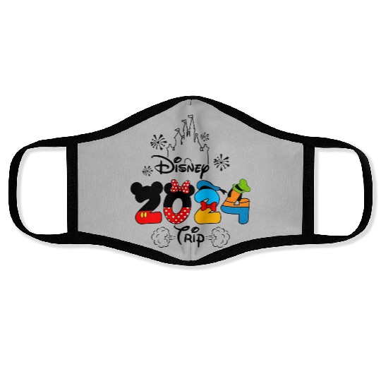 Disney Trip 2024 Face Masks, Disney Vacation Face Masks, Disneyworld Face Masks, Disney Couple Face Masks