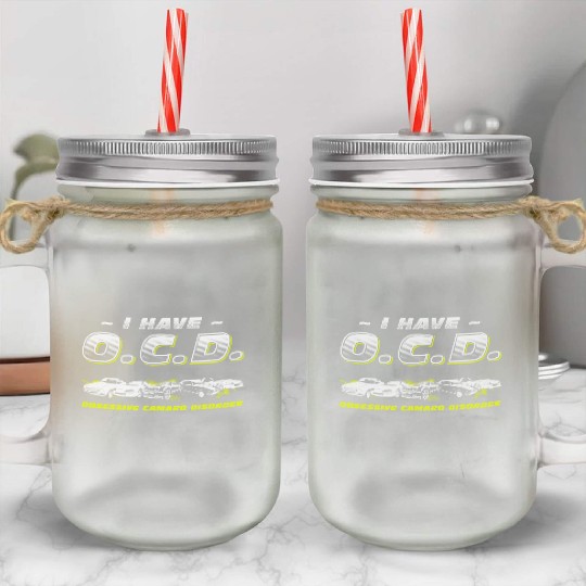 CAMARO - I HAVE O.C.D Mason Jar Cups