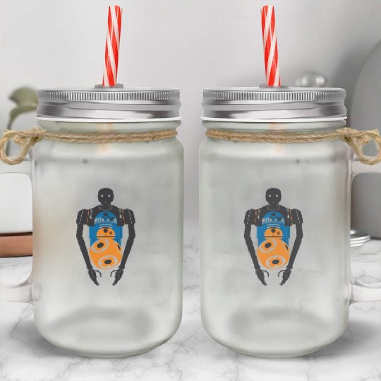 Star Wars Rogue One The Droids You're Looking For Mason Jar Cups