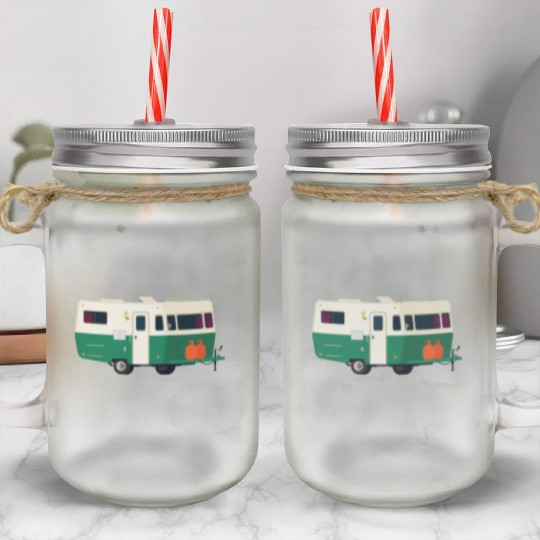camper Mason Jar Cups