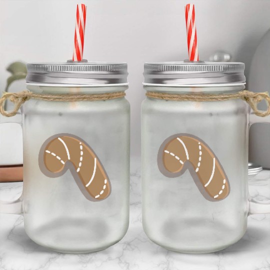 Gingerbread cookie Mason Jar Cups