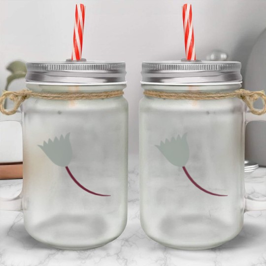 Tulip Mason Jar Cups