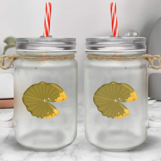 Lotus leaf Mason Jar Cups