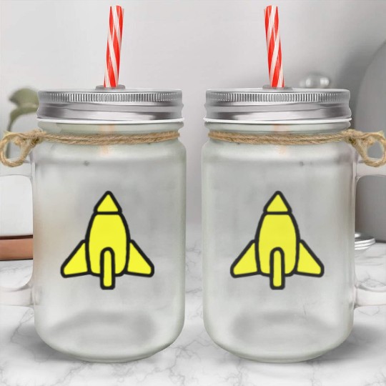 rocket power Mason Jar Cups