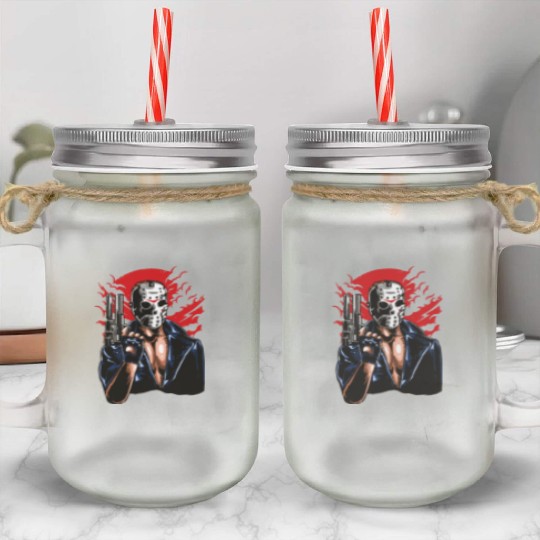 horror killer Mason Jar Cups