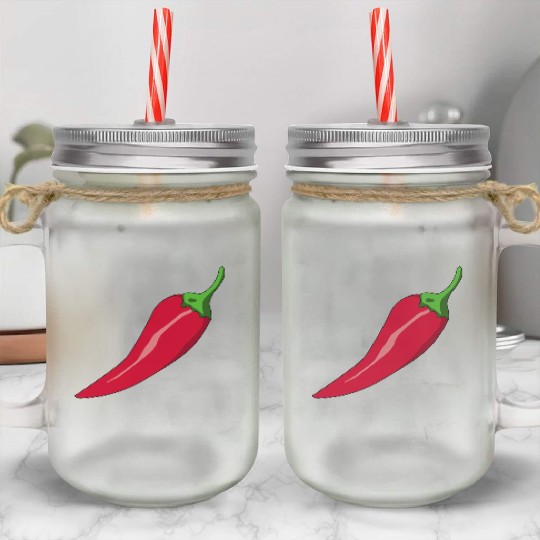 paprika chilli chili pepper citrus veggie gemuese Mason Jar Cups