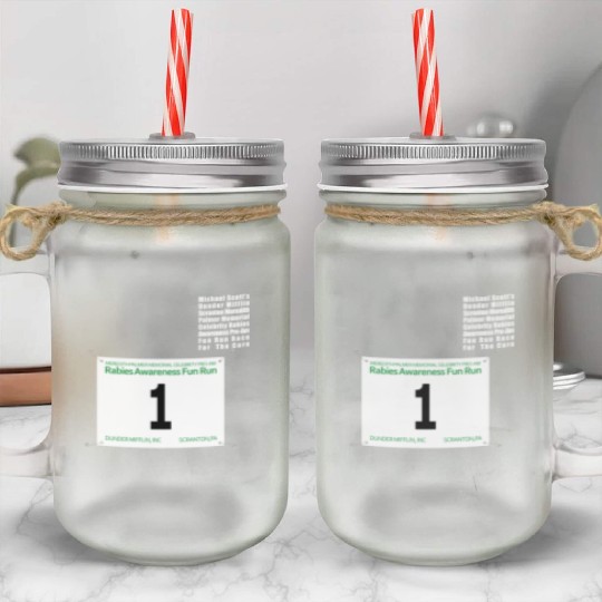 FUN RUN Michael Mason Jar Cups