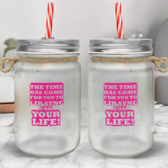 RuPaul Drag Race - Mason Jar Cups