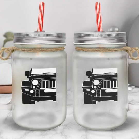 jeep wrang Mason Jar Cups