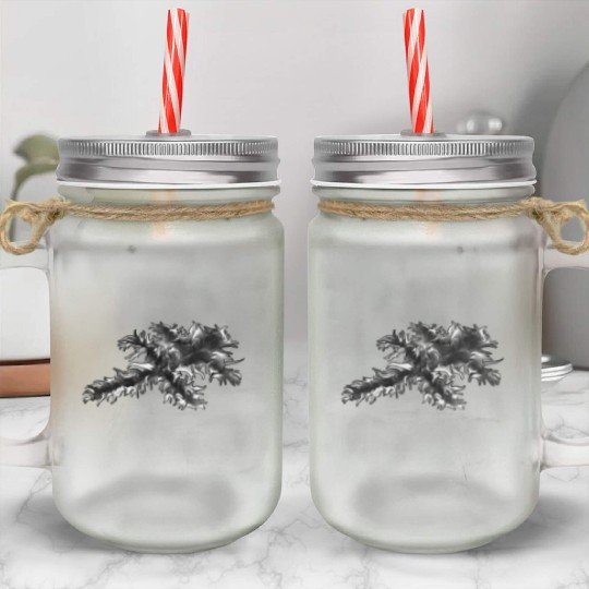 Griswold Christmas Cat Mason Jar Cups