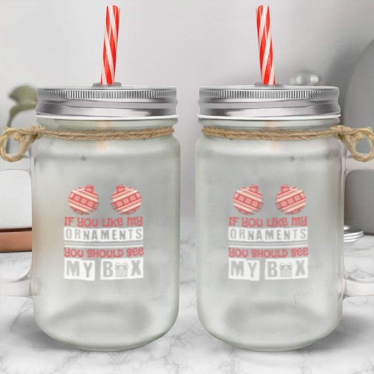 Boobs Sexy Christmas Dirty Naughty Boobs Gift Mason Jar Cups