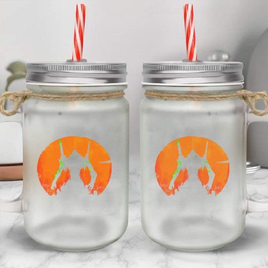 Evangelion Mason Jar Cups