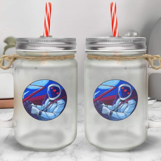 SpaceX Tesla Starman Mason Jar Cups
