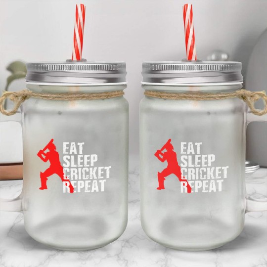 Cricket Cricket Cricket Mason Jar Cups