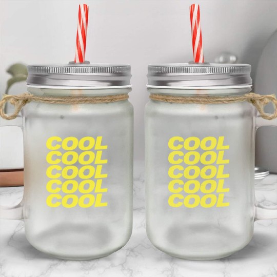 Cool Cool Cool Cool Brooklyn Nine Nine B99 Quotes Mason Jar Cups